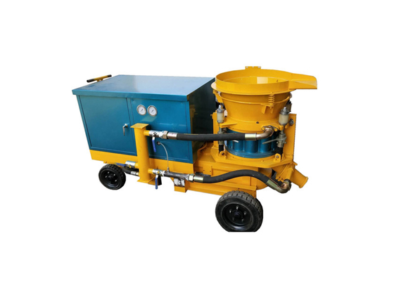 เครื่อง คอนกรีต เปียกป้องกันการระเบิด 7m3 / H เครื่องคอนกรีต Gunite