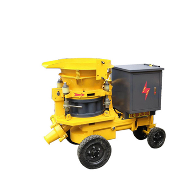 เครื่องฉีดคอนกรีตแบบอุโมงค์ท่อ 6m3 / H คอนกรีต Sprayer