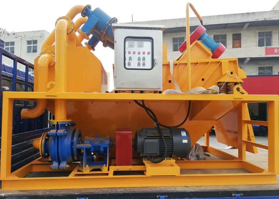 เครื่องแยกทรายโคลน 15-90T / H เครื่องแยกทรายโคลนเหลือง