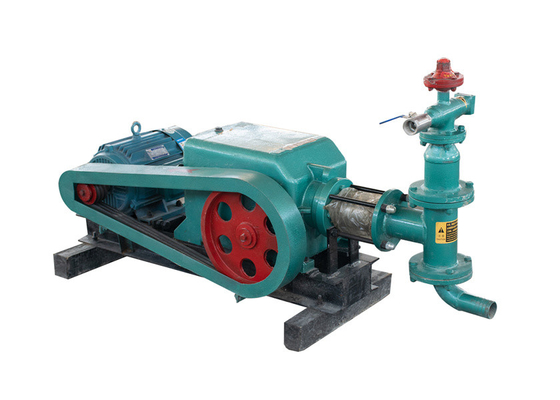 ปั๊มฉีดปูนซิเมนต์สีเขียว 5.5KW ปั๊มอัดฉีดการสูญเสียต่ำ