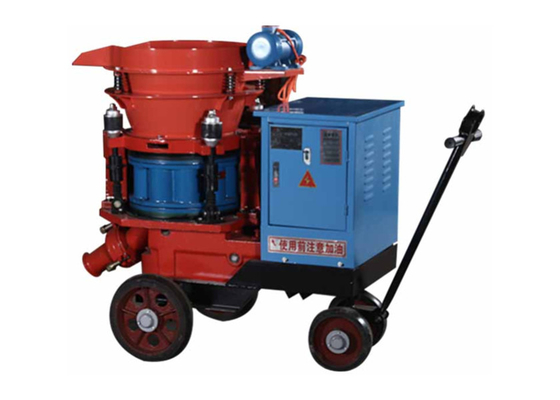 การทำเหมืองแร่ผสมแห้ง คอนกรีต Machine SGS Guniting Machine พร้อมคอมเพรสเซอร์