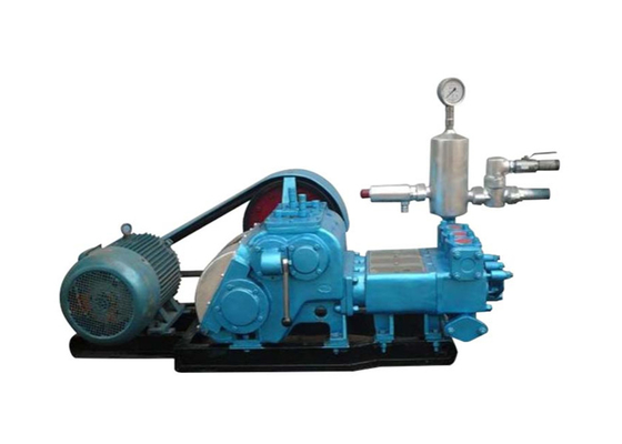 ปั๊มอัดฉีดซีเมนต์ไฟฟ้า 15kw ปั๊มยาแนวแบบพกพาสามสูบ