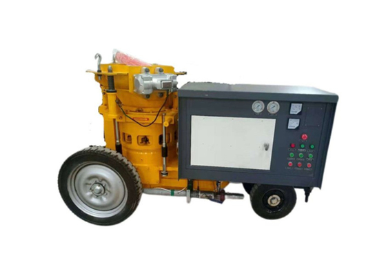 Thin Flow คอนกรีต Sprayer 7.5kw ปั๊มคอนกรีต คอนกรีต เปียก