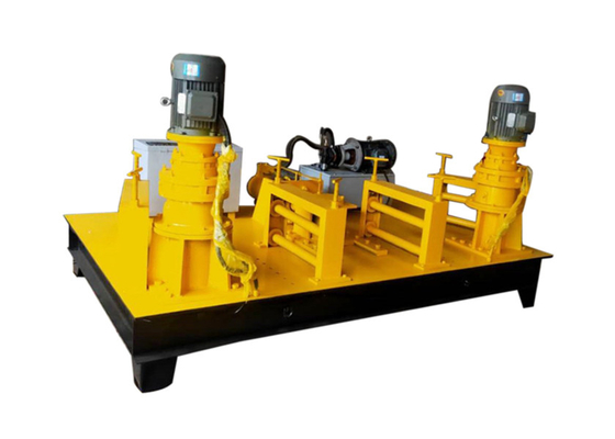 สีเหลือง CNC I Beam Bender เครื่องไฮดรอลิกเต็มรูปแบบ I Beam Bender
