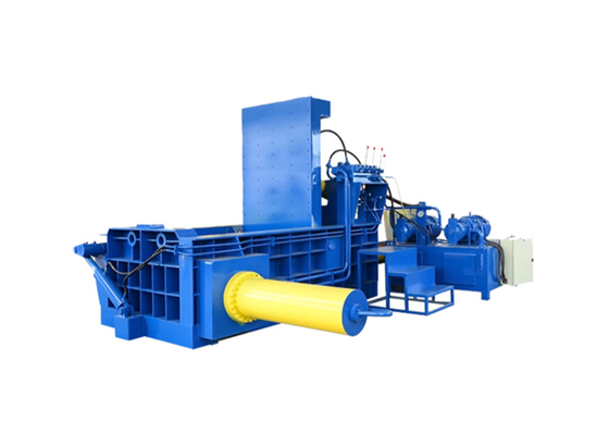เครื่อง Baling ไฮดรอลิก 11kw เครื่องอัดเศษซากอลูมิเนียมแนวนอน