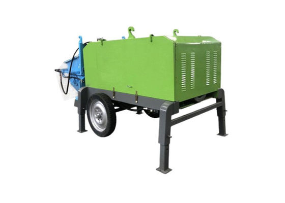Damp 3m3 / H Wet คอนกรีต Equipment SGS คอนกรีต ปั๊ม คอนกรีต